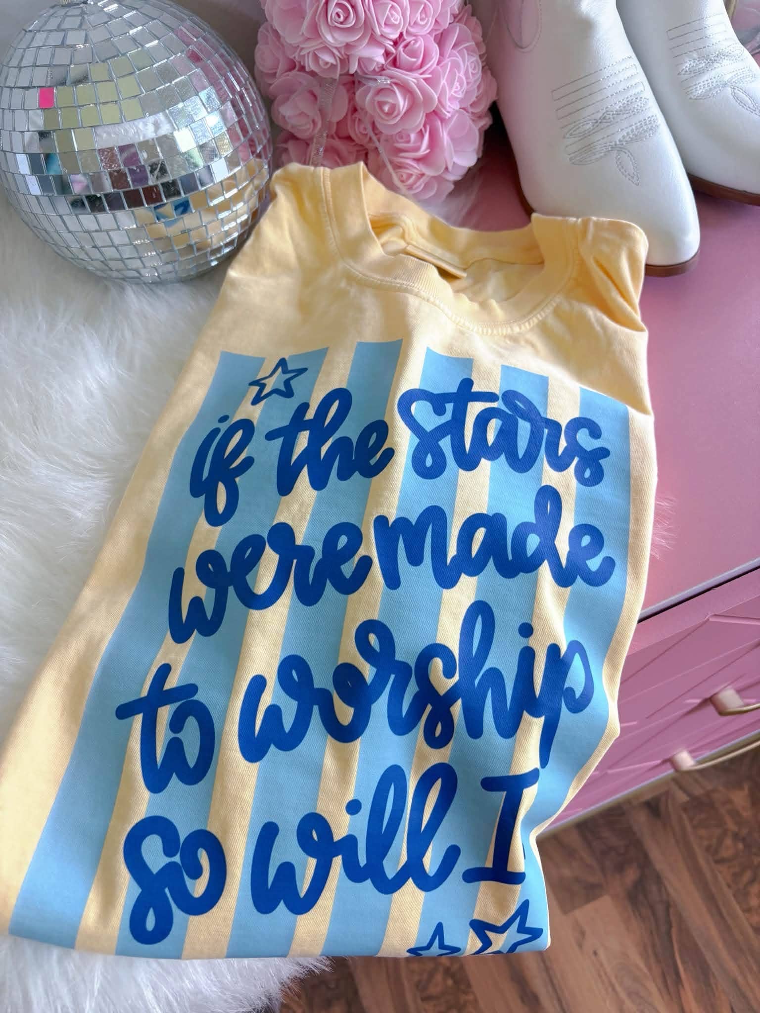 If The Stars Were Made To Worship Tee